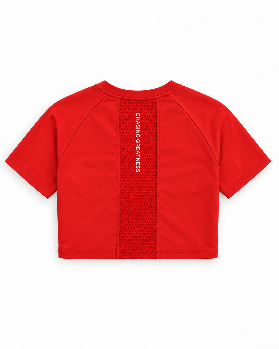 Motion Crop Top Red