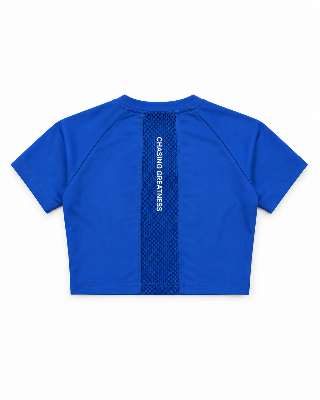 Motion Crop Top Blue