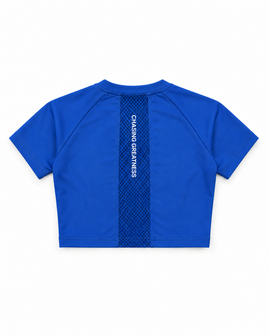 Motion Crop Top Blue
